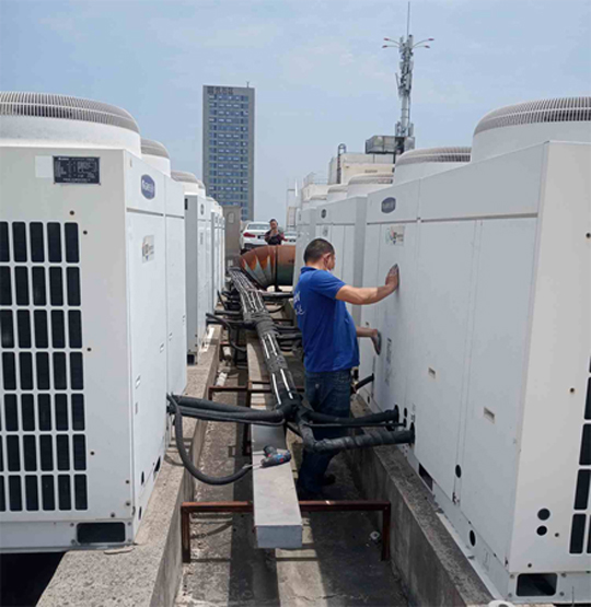 吴中中央空调制热和不制冷系统维修方法